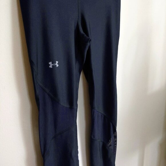 NWOT Under Armour Project Rock Navy Sports Bra and Legging Set Size Small - Picture 5 of 14